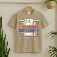 Get In Good Necessary Trouble John Lewis Protest T-Shirt