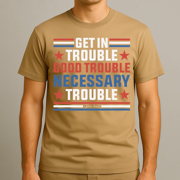Get In Good Necessary Trouble John Lewis Protest T-Shirt