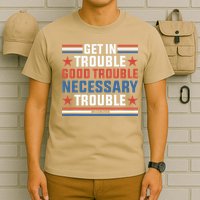 Get In Good Necessary Trouble John Lewis Protest T-Shirt