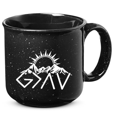 God Is Greater Than High And Lows Shirt Give God Country Music Cowboy Camp 15oz Campfire Ceramic Mug