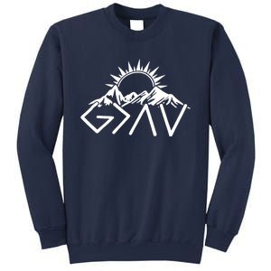 God Is Greater Than High And Lows Shirt Give God Country Music Cowboy Camp Sweatshirt