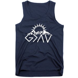 God Is Greater Than High And Lows Shirt Give God Country Music Cowboy Camp Tank Top