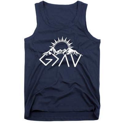 God Is Greater Than High And Lows Shirt Give God Country Music Cowboy Camp Tank Top