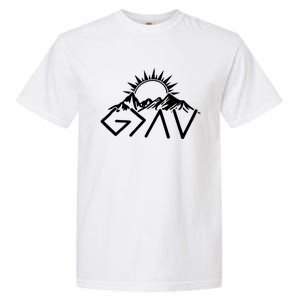 God Is Greater Than High And Lows Shirt Give God Country Music Cowboy Camp Garment-Dyed Heavyweight T-Shirt