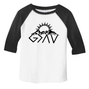 God Is Greater Than High And Lows Shirt Give God Country Music Cowboy Camp Toddler Fine Jersey T-Shirt