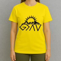God Is Greater Than High And Lows Shirt Give God Country Music Cowboy Camp T-Shirt
