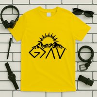 God Is Greater Than High And Lows Shirt Give God Country Music Cowboy Camp T-Shirt
