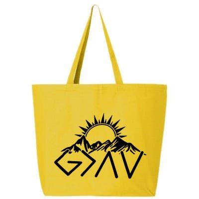 God Is Greater Than High And Lows Shirt Give God Country Music Cowboy Camp 25L Jumbo Tote