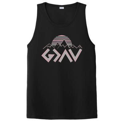 God Is Greater Than The Highs And Lows PosiCharge Competitor Tank