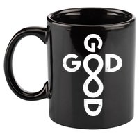 Good Is Good Cross Jesus Logo 11oz C Handle Ceramic Mug