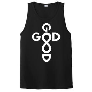 Good Is Good Cross Jesus Logo PosiCharge Competitor Tank