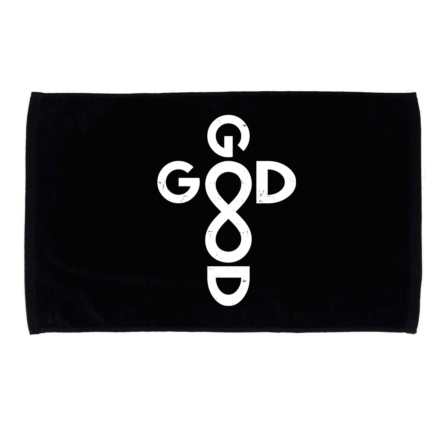 Good Is Good Cross Jesus Logo Microfiber Hand Towel