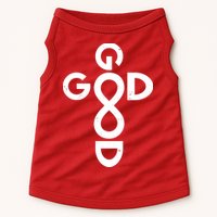 Good Is Good Cross Jesus Logo Doggie Tank
