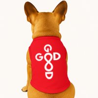 Good Is Good Cross Jesus Logo Doggie Tank