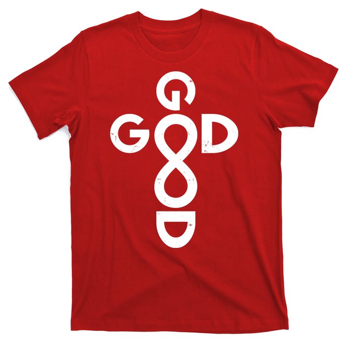 Good Is Good Cross Jesus Logo T-Shirt