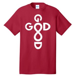 Good Is Good Cross Jesus Logo Tall T-Shirt