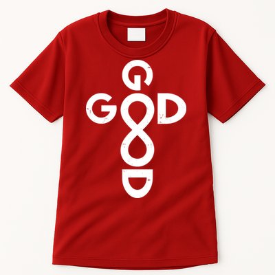 Good Is Good Cross Jesus Logo Tall T-Shirt