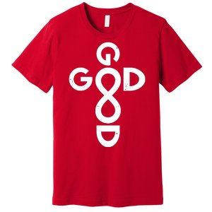 Good Is Good Cross Jesus Logo Premium T-Shirt