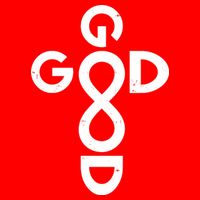 Good Is Good Cross Jesus Logo Zip Tote Bag
