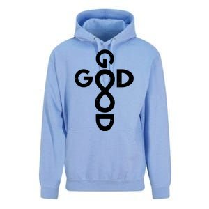 Good Is Good Cross Jesus Logo Unisex Surf Hoodie