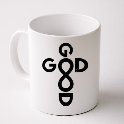 Good Is Good Cross Jesus Logo Coffee Mug