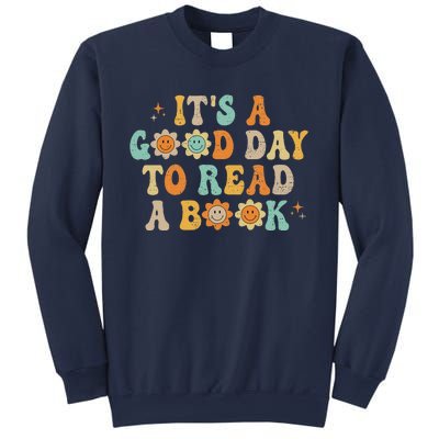 Groovy Its Good Day To Read Book Library Reading Lover Sweatshirt Sweatshirt