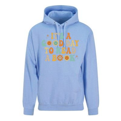 Groovy Its Good Day To Read Book Library Reading Lover Sweatshirt Unisex Surf Hoodie