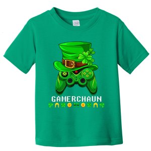 Gamerchaun Irish Gaming St Patricks Day Gamer Toddler T-Shirt