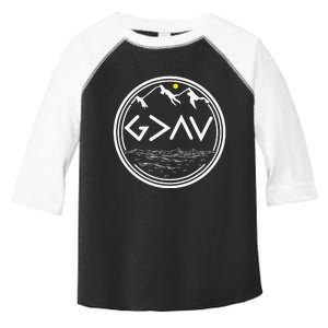 God is Greater Than the Highs and Lows Christian Toddler Fine Jersey T-Shirt