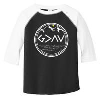 God is Greater Than the Highs and Lows Christian Toddler Fine Jersey T-Shirt