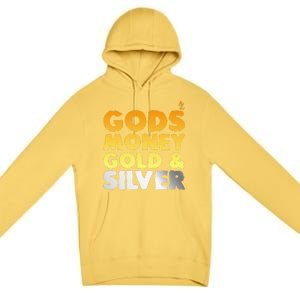 God is Greater Than the Highs and Lows Christian Premium Pullover Hoodie