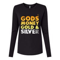 God is Greater Than the Highs and Lows Christian Womens Cotton Relaxed Long Sleeve T-Shirt