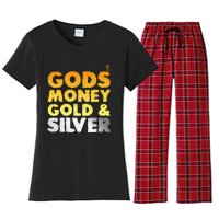 God is Greater Than the Highs and Lows Christian Women's Flannel Pajama Set