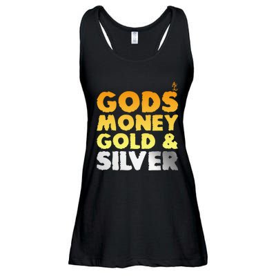 God is Greater Than the Highs and Lows Christian Ladies Essential Flowy Tank