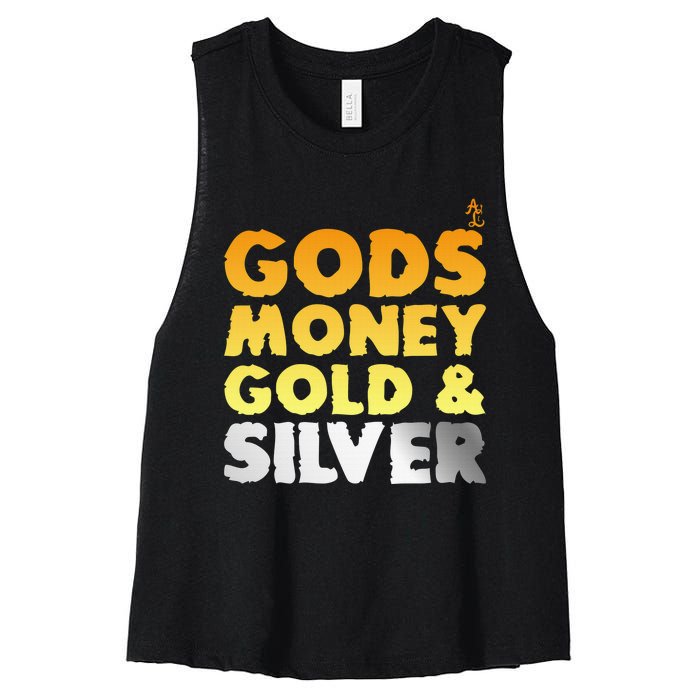 God is Greater Than the Highs and Lows Christian Women's Racerback Cropped Tank