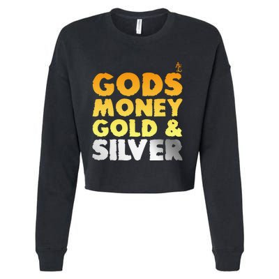 God is Greater Than the Highs and Lows Christian Cropped Pullover Crew