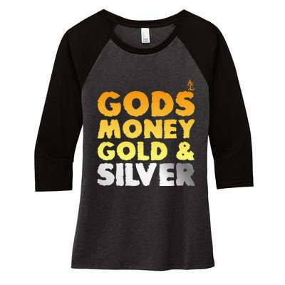 God is Greater Than the Highs and Lows Christian Women's Tri-Blend 3/4-Sleeve Raglan Shirt