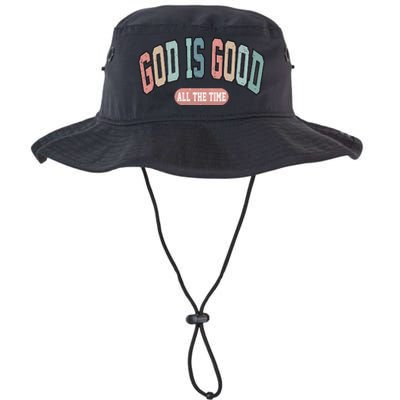 God Is Good All The Time Christian Religious Legacy Cool Fit Booney Bucket Hat