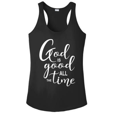 God Is Good International 'S Day Christian Gift Ladies PosiCharge Competitor Racerback Tank