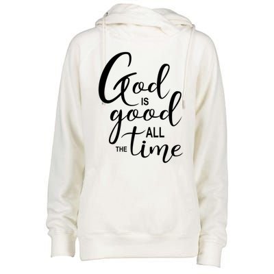 God Is Good International 'S Day Christian Gift Womens Funnel Neck Pullover Hood