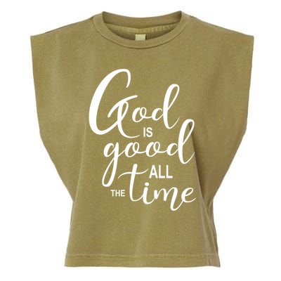 God Is Good International 'S Day Christian Gift Garment-Dyed Women's Muscle Tee