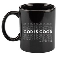 God is Good Christian Worship Preacher's 11oz C Handle Ceramic Mug
