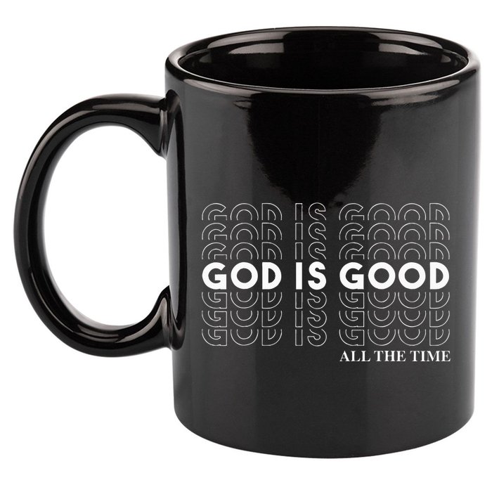 God is Good Christian Worship Preacher's 11oz C Handle Ceramic Mug