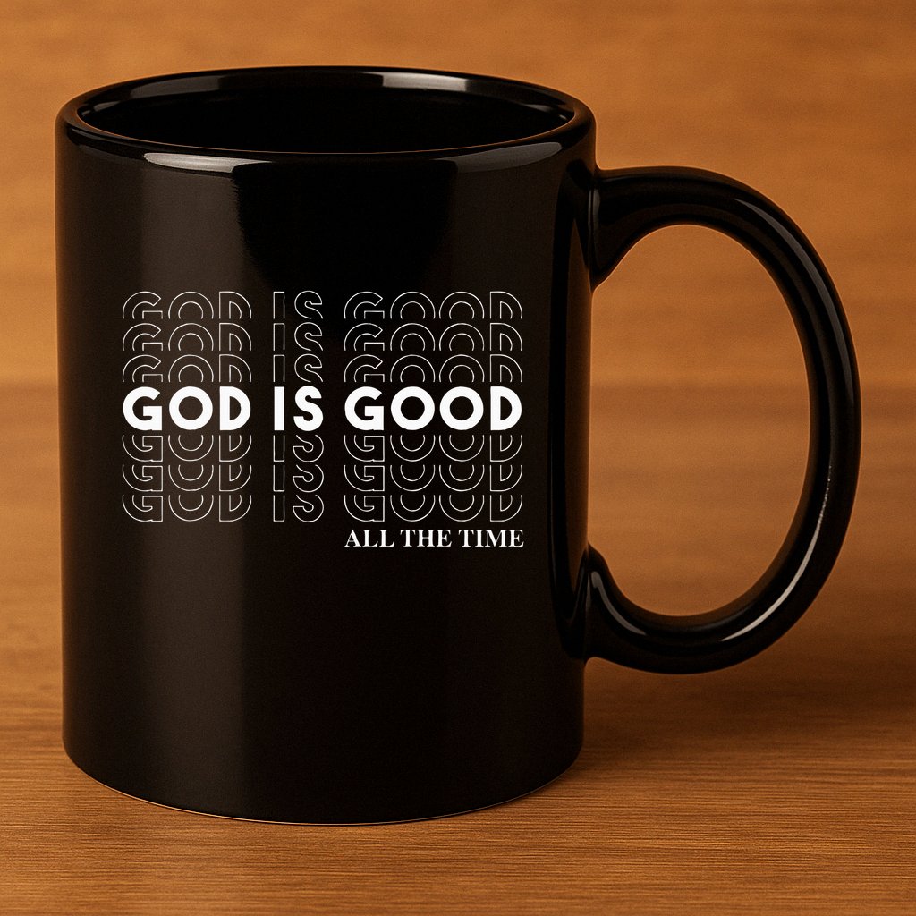 God is Good Christian Worship Preacher's 11oz C Handle Ceramic Mug