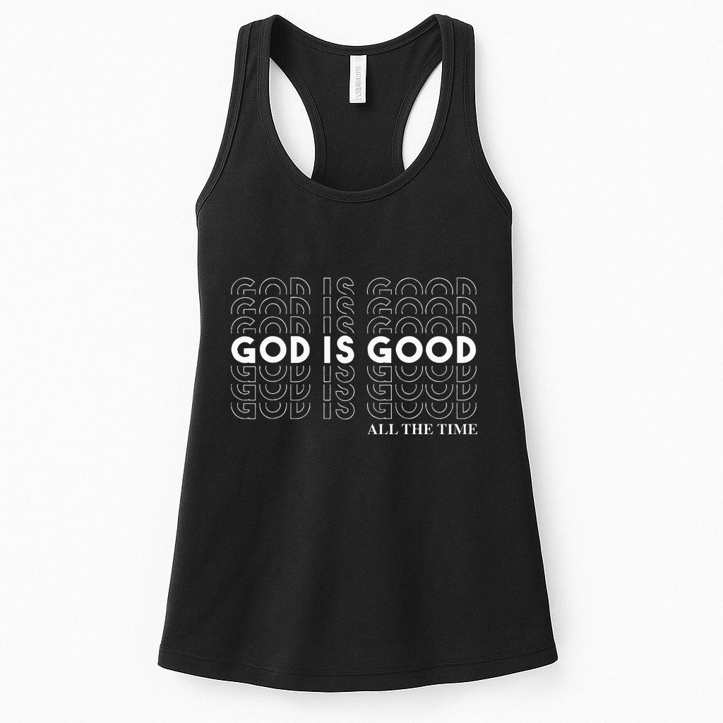 God is Good Christian Worship Preacher's Womens Tank Top