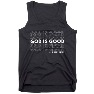 God is Good Christian Worship Preacher's Tank Top