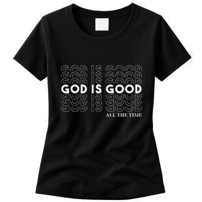 God is Good Christian Worship Preacher's Womens T-Shirt