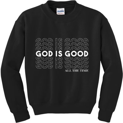 God is Good Christian Worship Preacher's Kids Sweatshirt