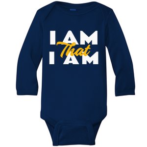 God Is…. Baby Long Sleeve Bodysuit