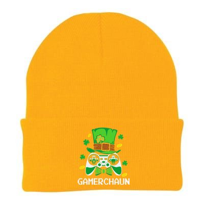 Gamer Irish Games Funny Saint Patrick Day Gamer Gift Love Knit Cap Winter Beanie